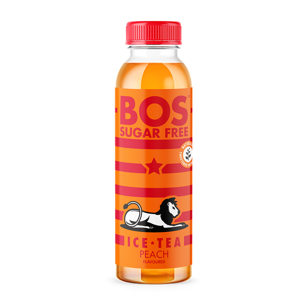 BOS - Sugar Free Peach Ice Tea 6 x 500ml