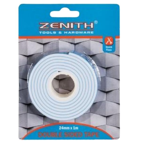 Zenith - Double Sided Tape - (24mm x 1000mm)
