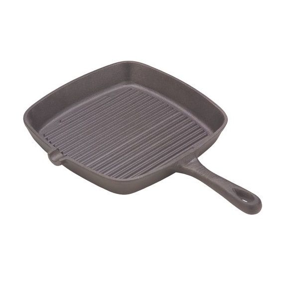 Square Cast Iron Skillet Grill 24cm Shop Today Get It Tomorrow 