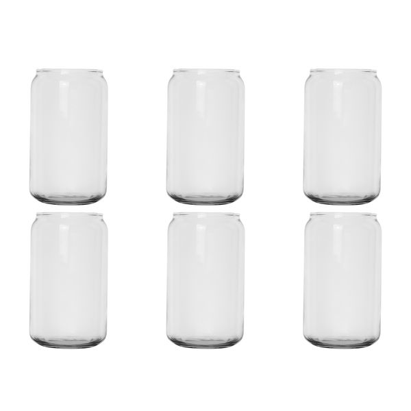 Regent Can Shape Glass Tumbler 6pack, 400ml