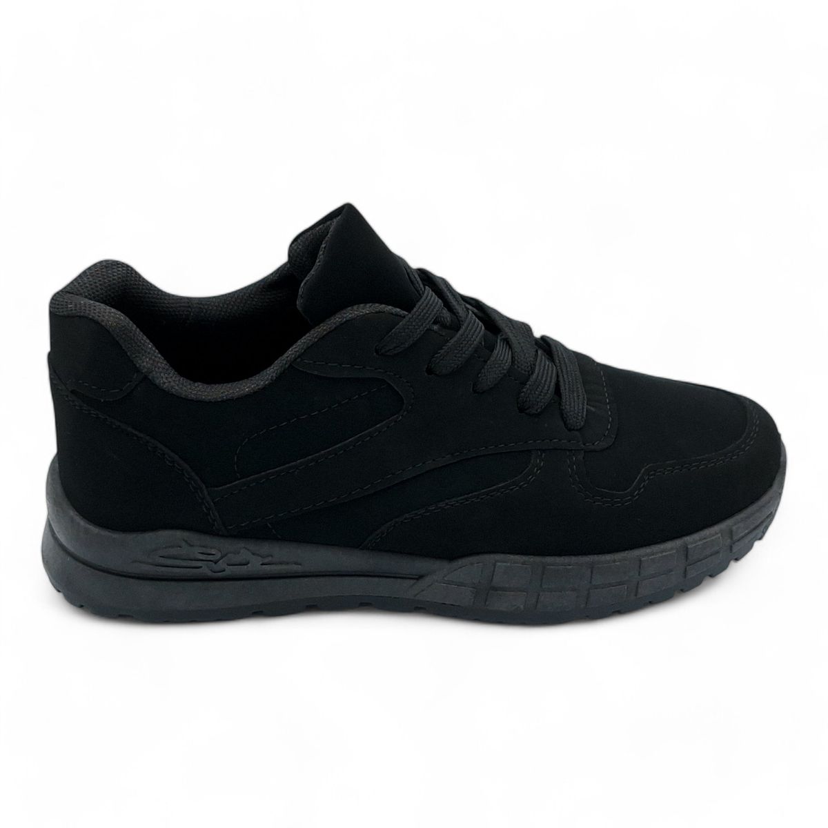 Women Black PU Lace-up Casual Sneaker XB230805 | Shop Today. Get