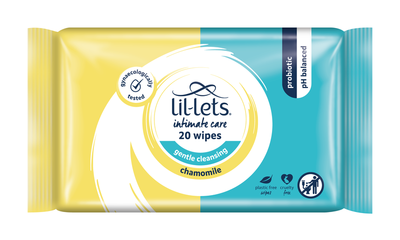 Lil-Lets Intimate Care Wipes Chamomile 20s