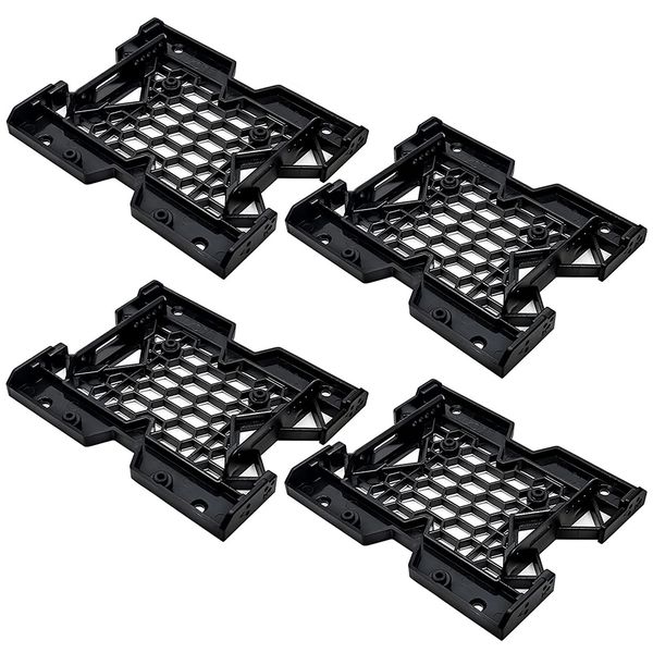 4 Pcs 5.25Inch To 3.5Inch 2.5Inch Cooling Fan Bracket Ssd Hdd Bracket