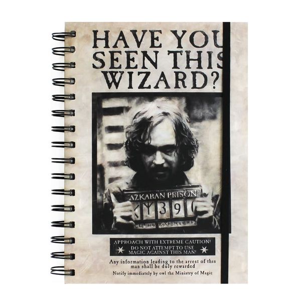 Harry Potter (Wanted Sirius Black) Wiro A5 Notebook