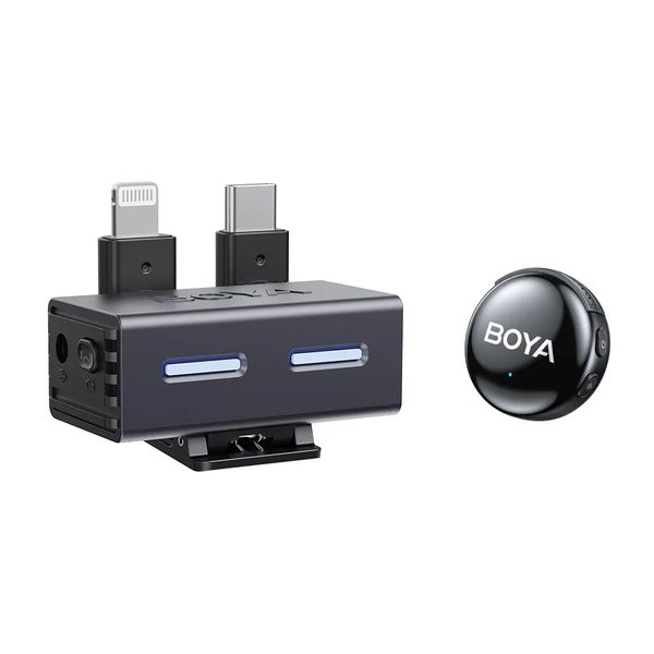 Boya BOYALINK 3-04 Button-Sized 2.4Ghz Wireless Microphone System