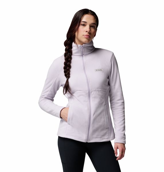 Columbia Women's Basin Trail III Full Zip Fleece Lavender Pearl