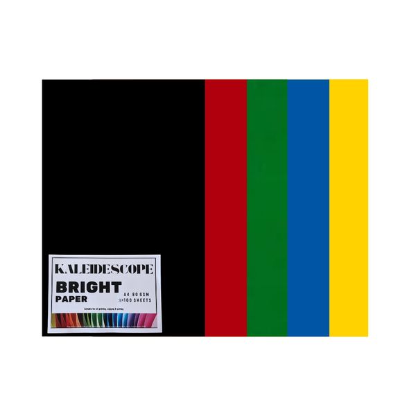 Kaleidescope Specialized Bright Paper-A4-80gsm-3x100sheets-Mixed Pack