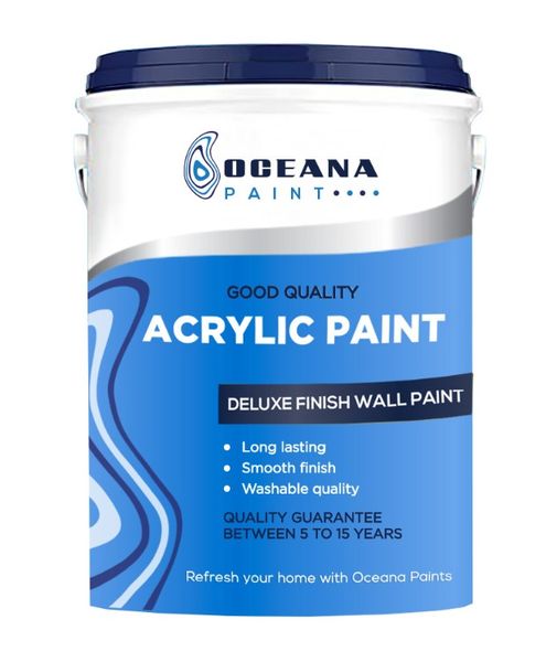Oceana Paint - Deluxe Finish Wall Paint - 5L