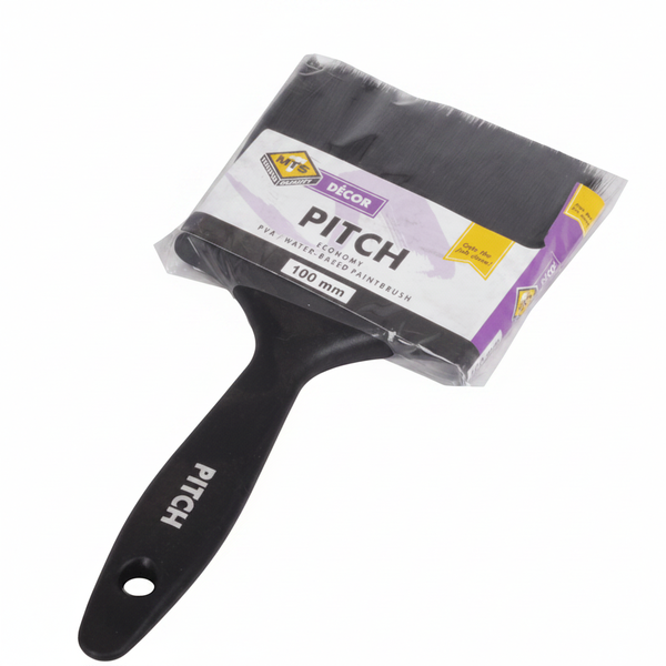 MTS - Flat Paintbrush Set for Smooth Applications - 100mm - 12 Pieces