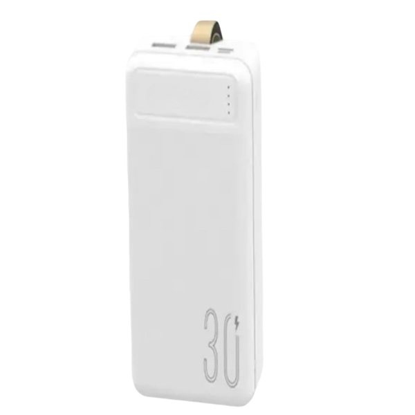 30000mAh Power Bank DP17 with Dual USB Type-C Output | 2.1A Fast Charging