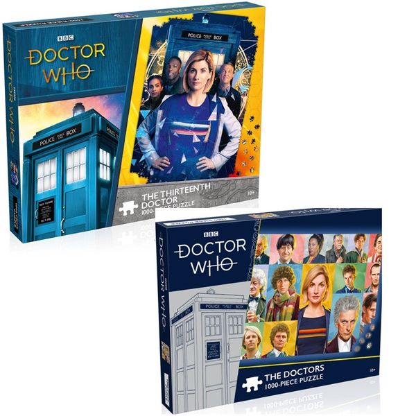 Dr Who Thirteenth Doctor And The Doctors 1000 Pi image
