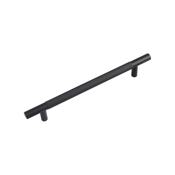 10 Pack Gold / Black Barrel Cabinet Pulls Cupboard Aluminum Handles Drawer