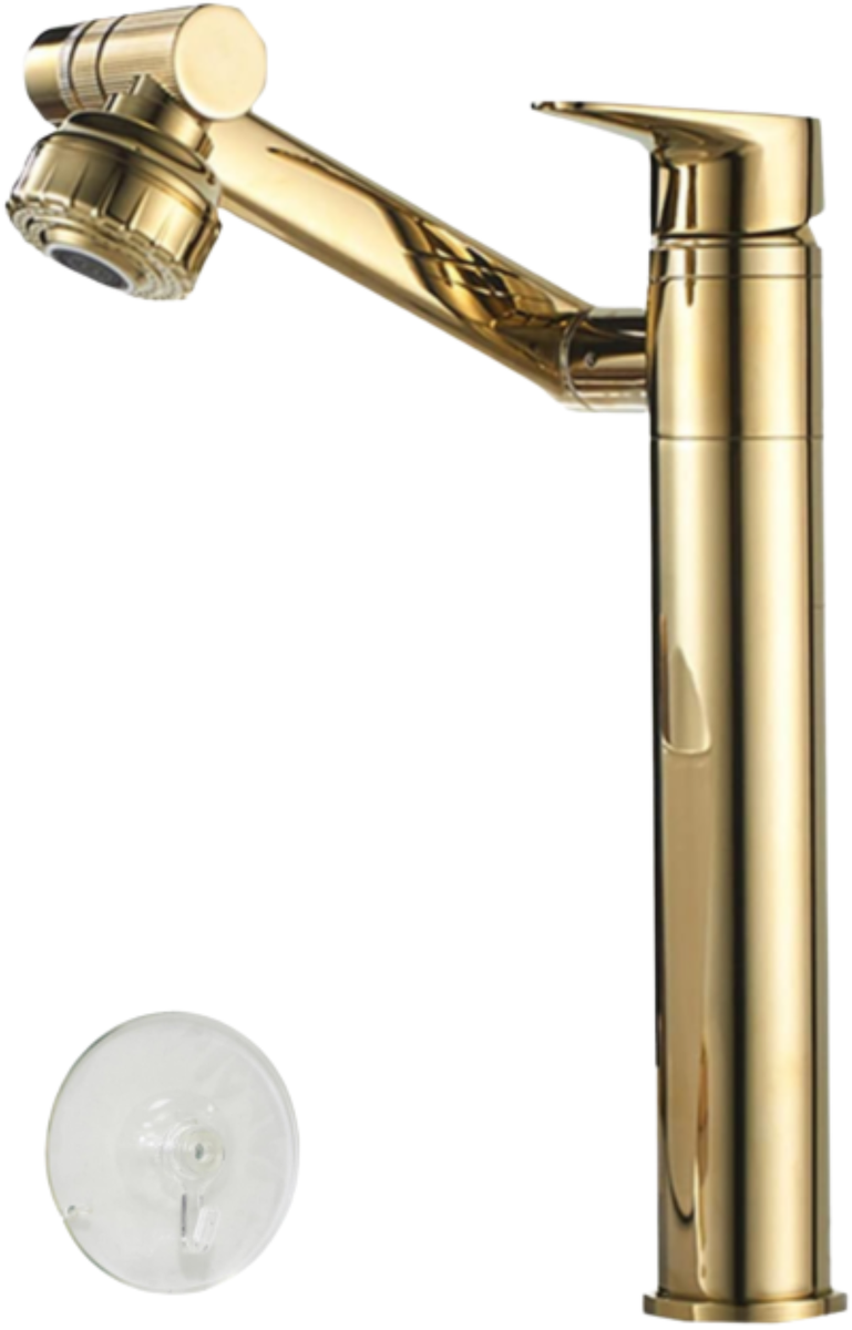 Bathroom Faucet 360 Rotate Spiral Taps Cold Heat Wash Basin Tap Shop