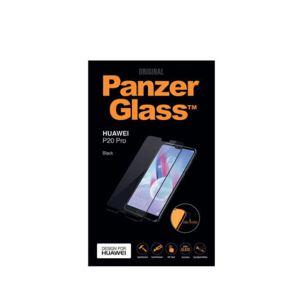 PanzerGlass Screen Protector for Huawei P20 Pro - Black