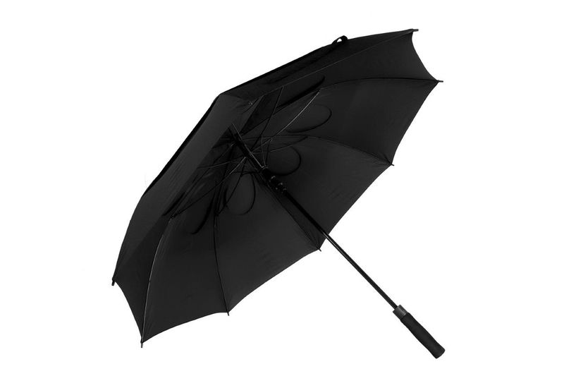 Auto Open Fibreglass Extra Windproof Umbrella