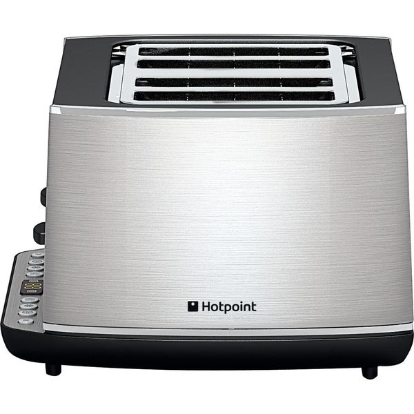 Hotpoint 1800W HD Line 4 Slot Digital Toaster - Inox