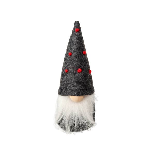 Scandinavian Felt Fabric X-mas Gnome Santa Decoration Ornament 14cm
