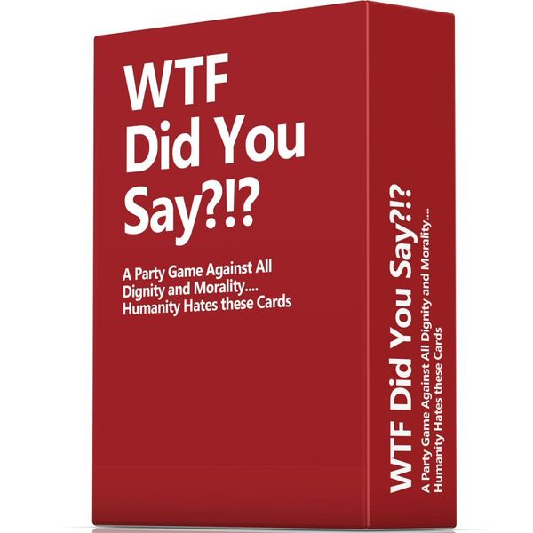WTF Did You Say card game