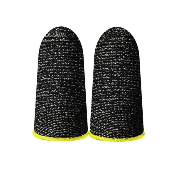 Mobile Gaming Finger Sleeves-Yellow
