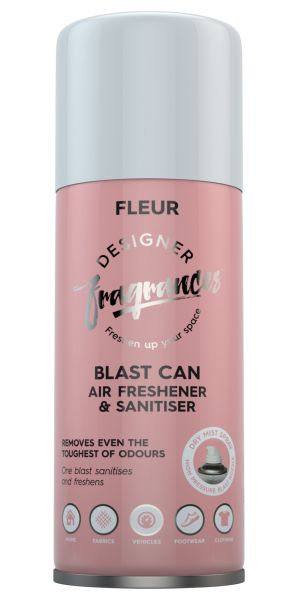 Designer Fragrances Fleur Blast Air Freshener &amp; Sanitiser Spray 400ml