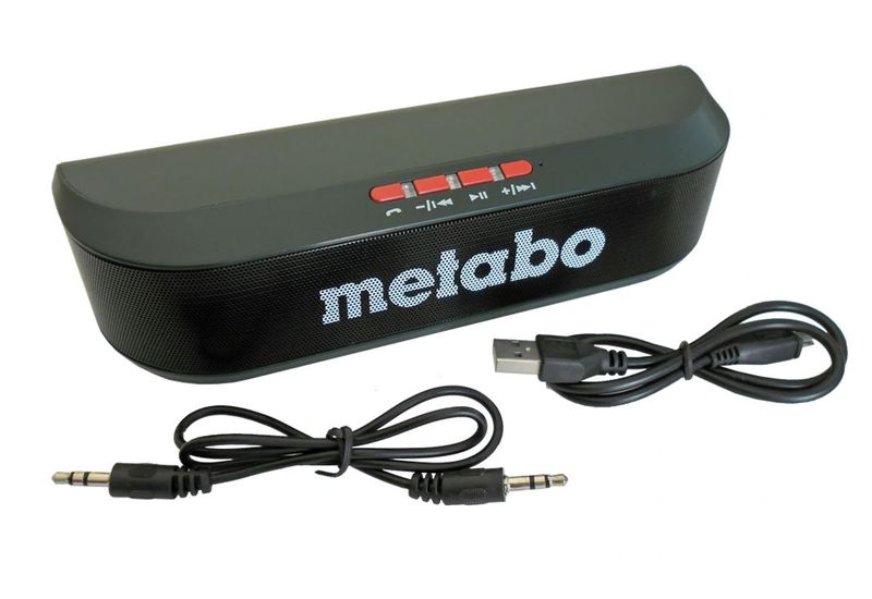 Metabo - Bluetooth Speaker - Stereo 2 x 5 watts (657019000)