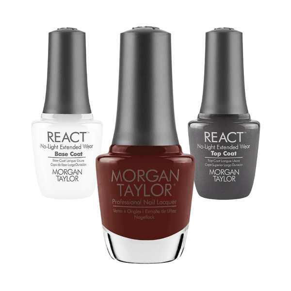 15ml Fifteen Minutes Of Frame - Morgan Taylor 3pc Nail Polish Set