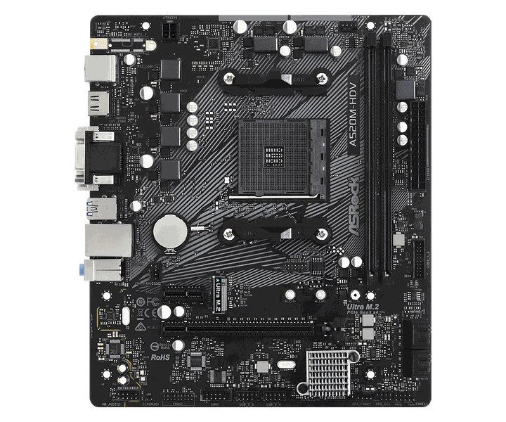 Asrock A520M-HDV Motherboard