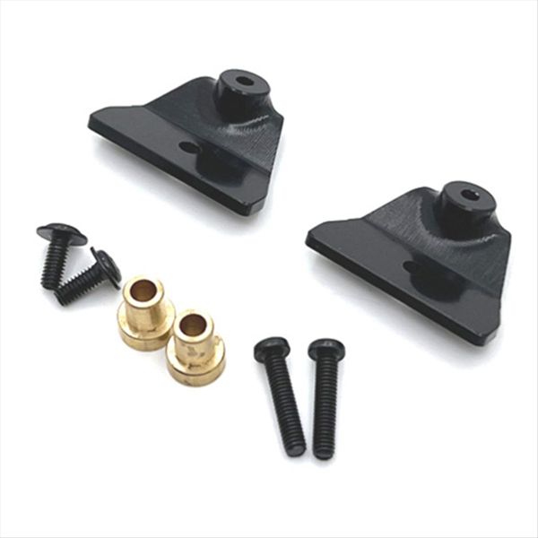 Front Shock Absorber Bracket for Mnmodel 1/12 Mn82 Lc79 Mn78 Silver