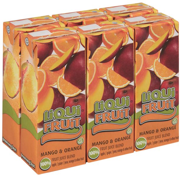 Liqui-Fruit - Mango Orange Juice 6 x 250ml