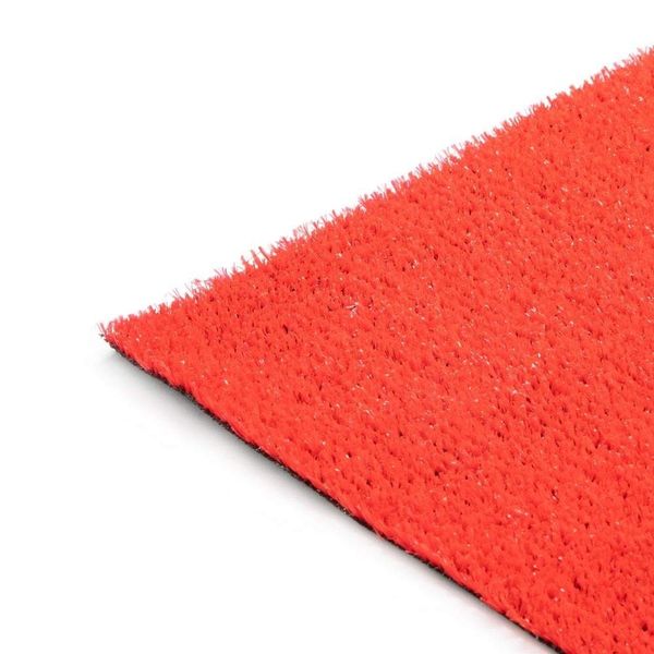 ZYS - Artificial Grass 7mm Red - (2x5m) 10 Sqm
