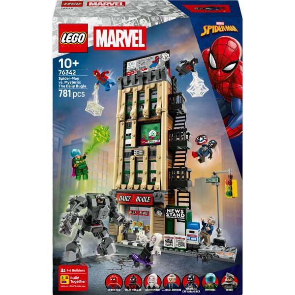 LEGO® Marvel Spider-Man vs. Mysterio: The Daily Bugle 76342