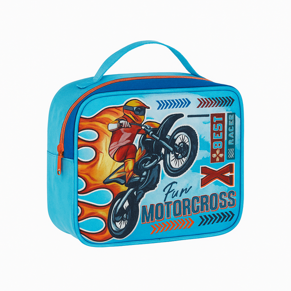 Adel Lunch Bag Motocross Print