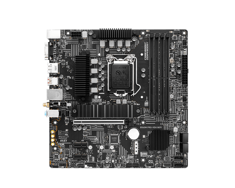 MSI B550M PRO-VDH WIFI AMD AM4 MATX Motherboard