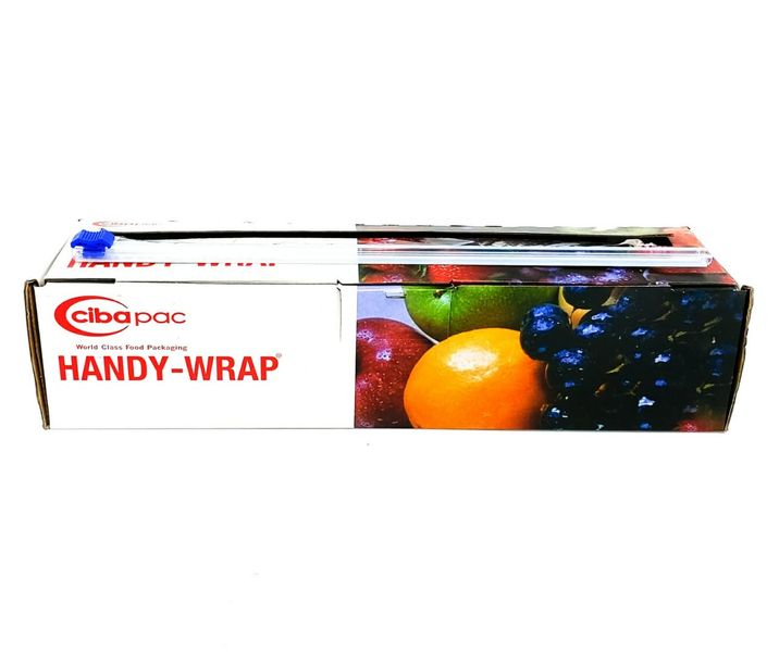 Cling Wrap with Slide Cutter (2 Pack) - 9mu x 30cm x 300m