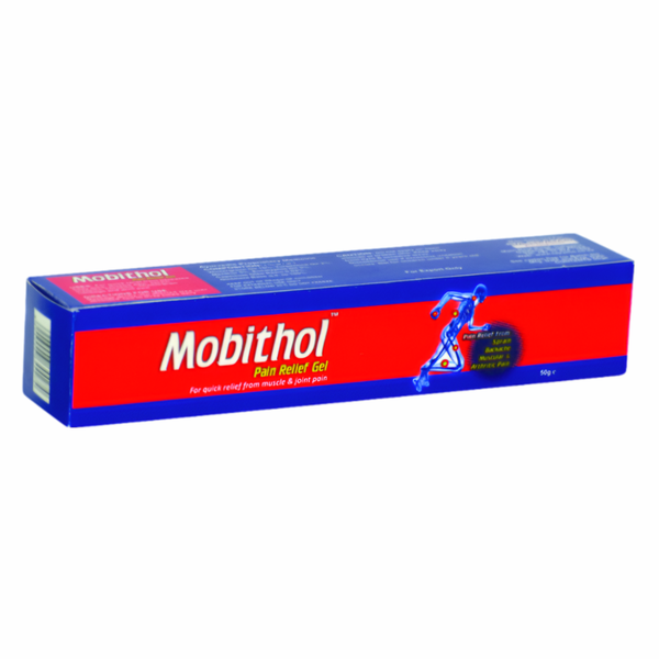 Mobithol Pain &amp; Muscle Relief Gel 50grm - 1 Pack