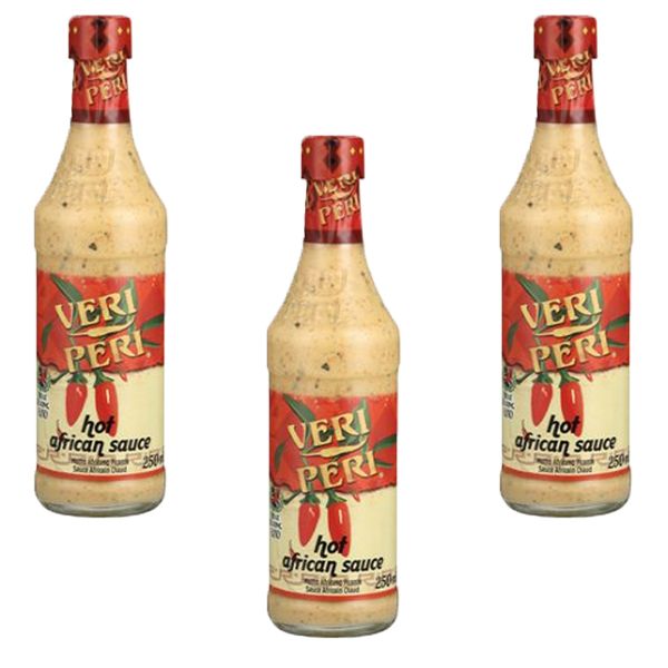 Veri-Peri Hot African Sauce - 3 x 250ml