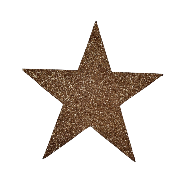 Polystyrene Bronze Star - 15cm