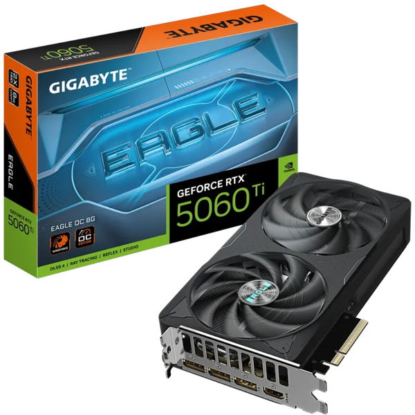GIGABYTE GeForce RTX 5060 Ti EAGLE OC 8GB GDDR7 GPU Graphics Card Gaming PC