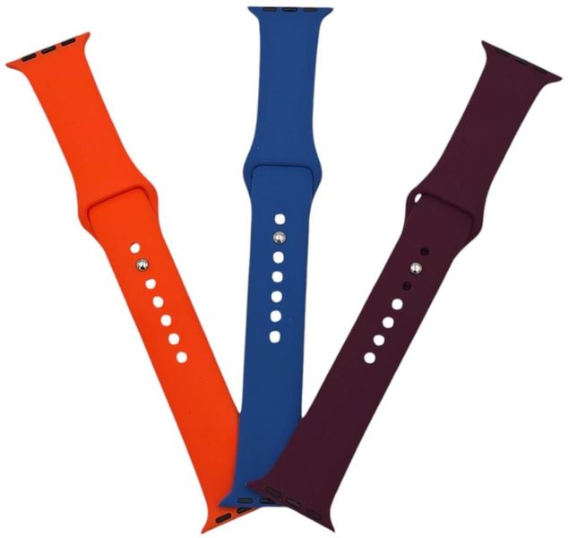 Silicone Straps Compatible With Apple Watch 38/40mm - Light &amp; Dark Pink