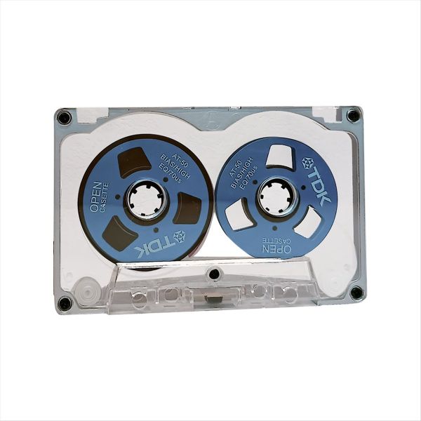 55 Minute Blank Tape Disk Double-Sided Metal Small Open Disk C