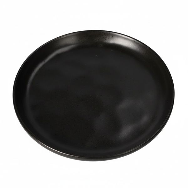 Black Side Plate 21cm x 21cm x 3cm - Set of 8