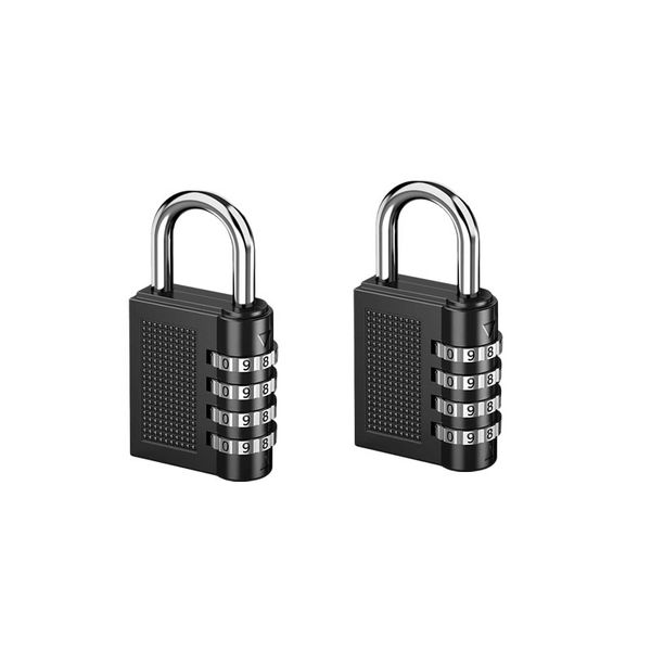Set Of 2 4 Digit Combination Padlock SD 37476