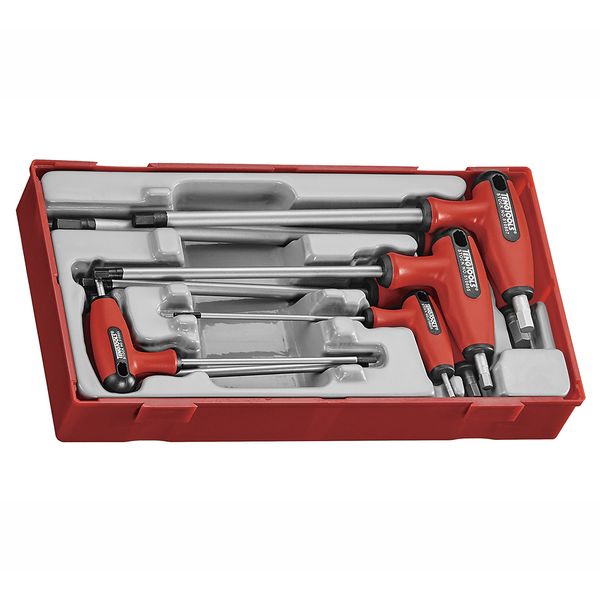 TengTools - 7PC T-Handle Hex Key 2.5-8MM - TTHEX7S
