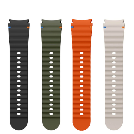 20mm Silicone Sport Bands Compatible With Samsung Galaxy Watch 4/5/6/7 Image