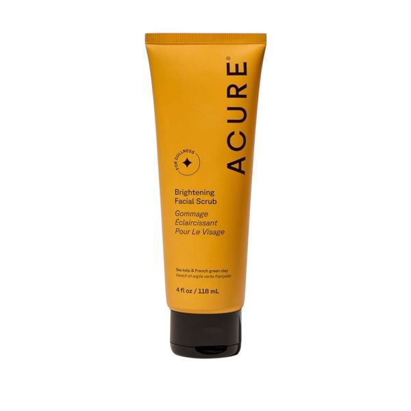 Acure Brightening Facial Scrub- 100% Vegan- 120ml