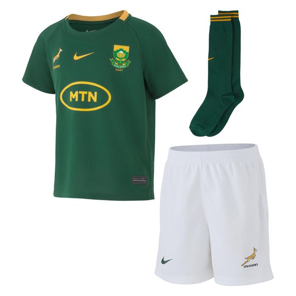 Nike Youth Springbok Home Stadium Kits - Green