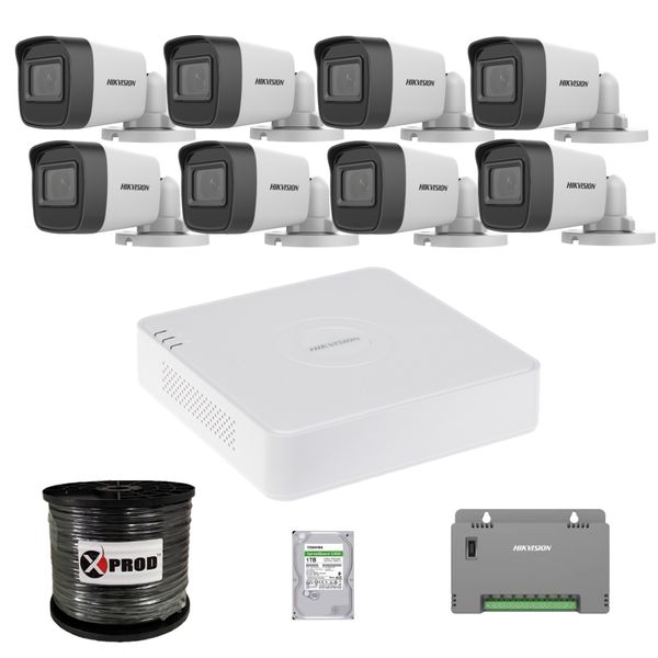 Hikvision 8 Channel 1080p CCTV System