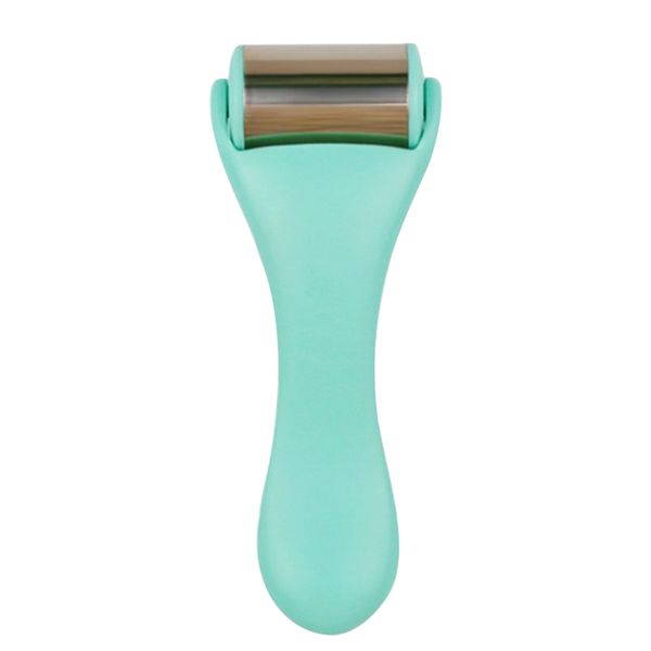 Portable Handheld Stainless Steel Facial Ice Roller Massager - White