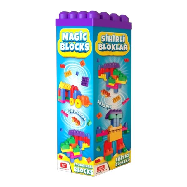 Magic Blocks Big Blocks (38 Pieces)
