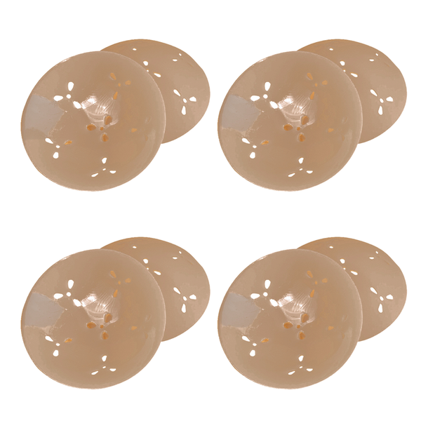 4 Pairs Individual Package Silicone Reusable Nipple Covers